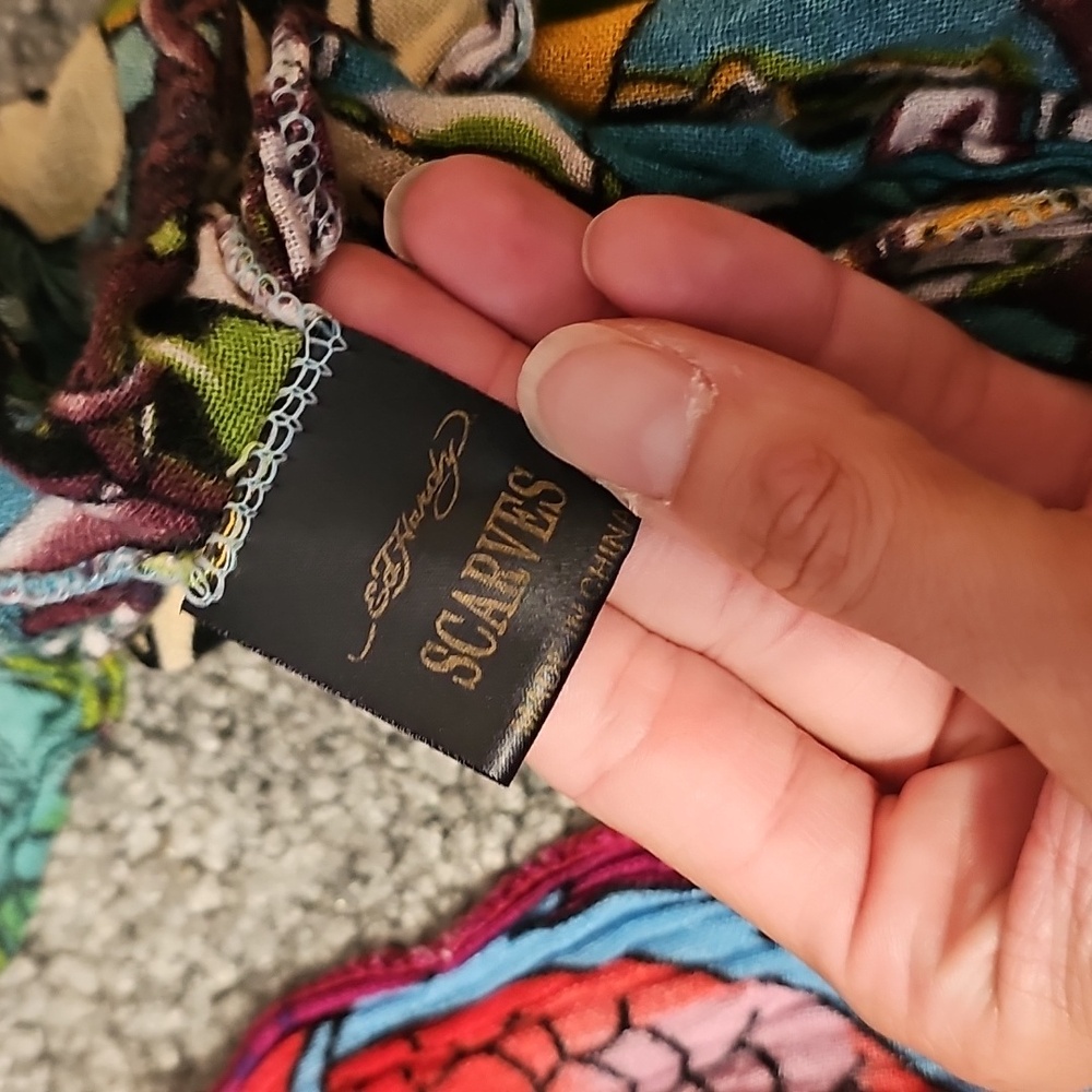 Ed Hardy Scarf Bundle! - Picture 2 of 7